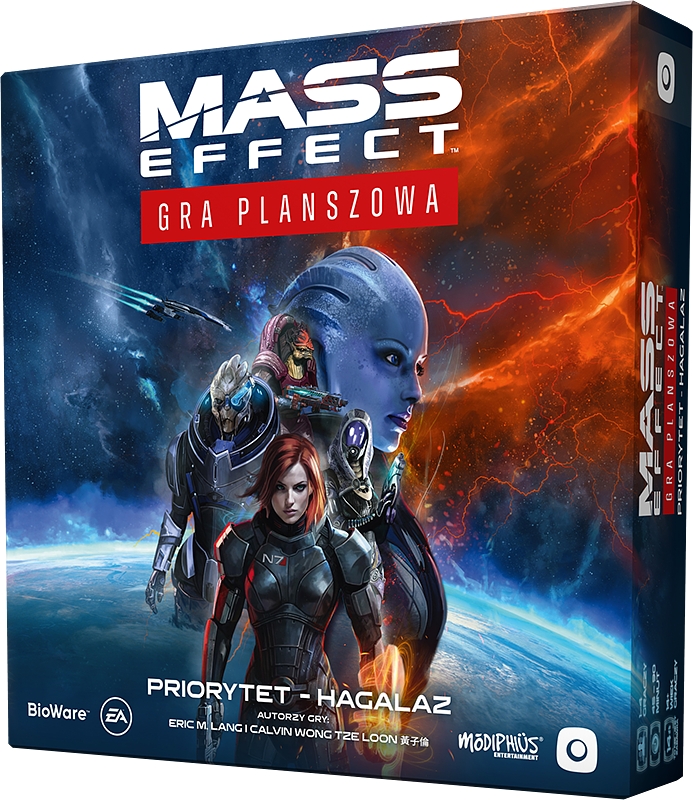 Okładka gry Mass Effect: Gra planszowa